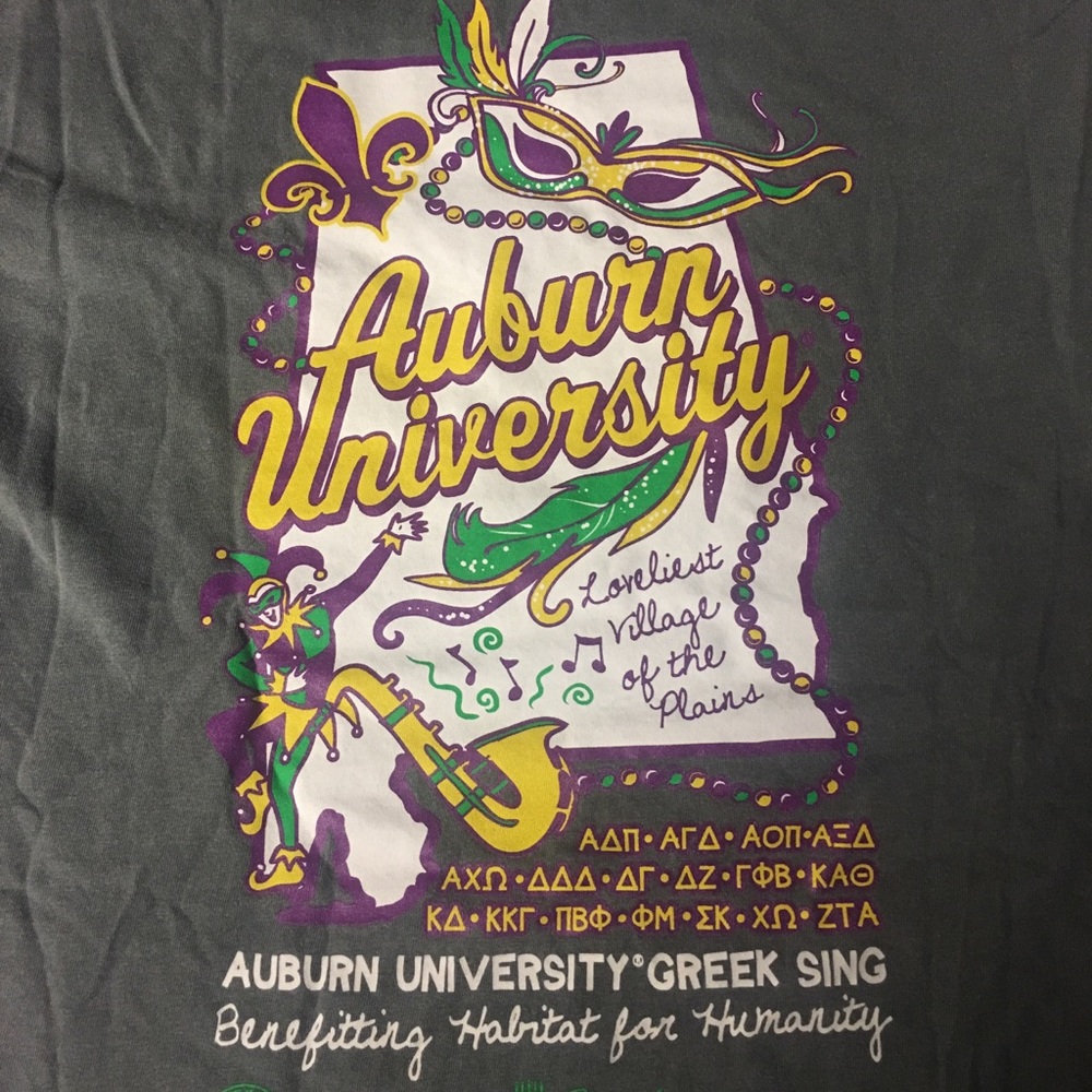 Auburn sorority fraternity Greek shirt Alabama